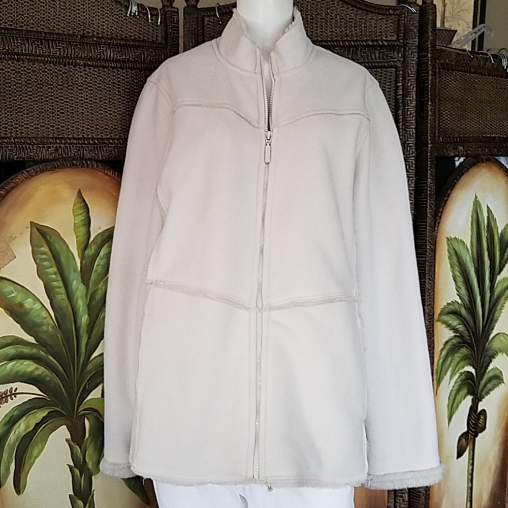 Reitmans Faux Sheepskin Winter coat zip up